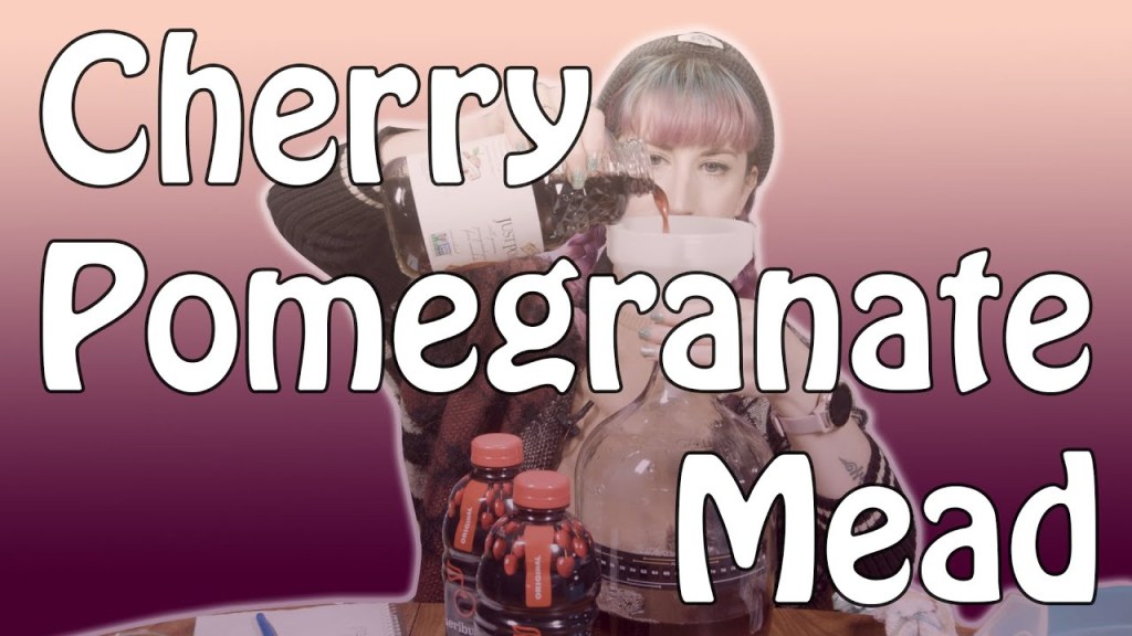 Cherry Pomegranate Chocolate & Vanilla&nbsp;Mead