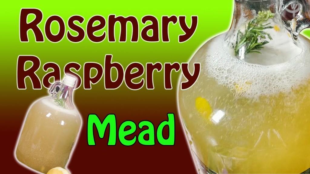 Rosemary Raspberry Mead