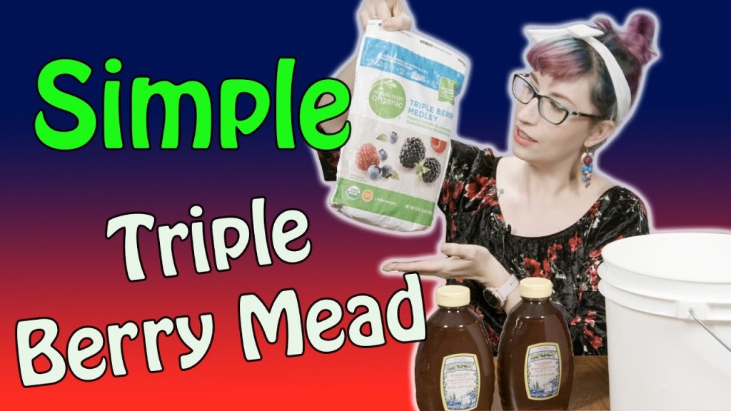 Simple Triple Berry&nbsp;Mead