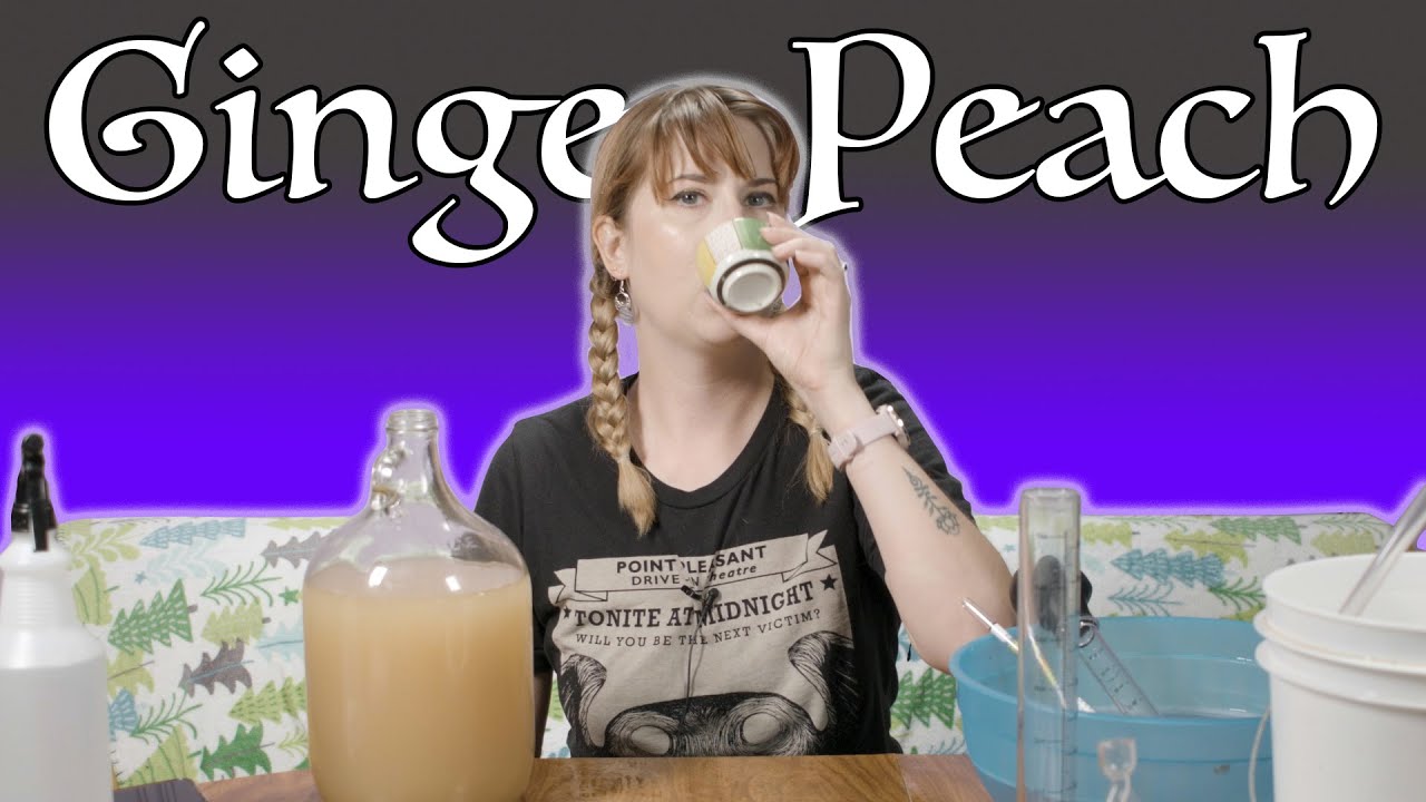 Ginger Peach Mead