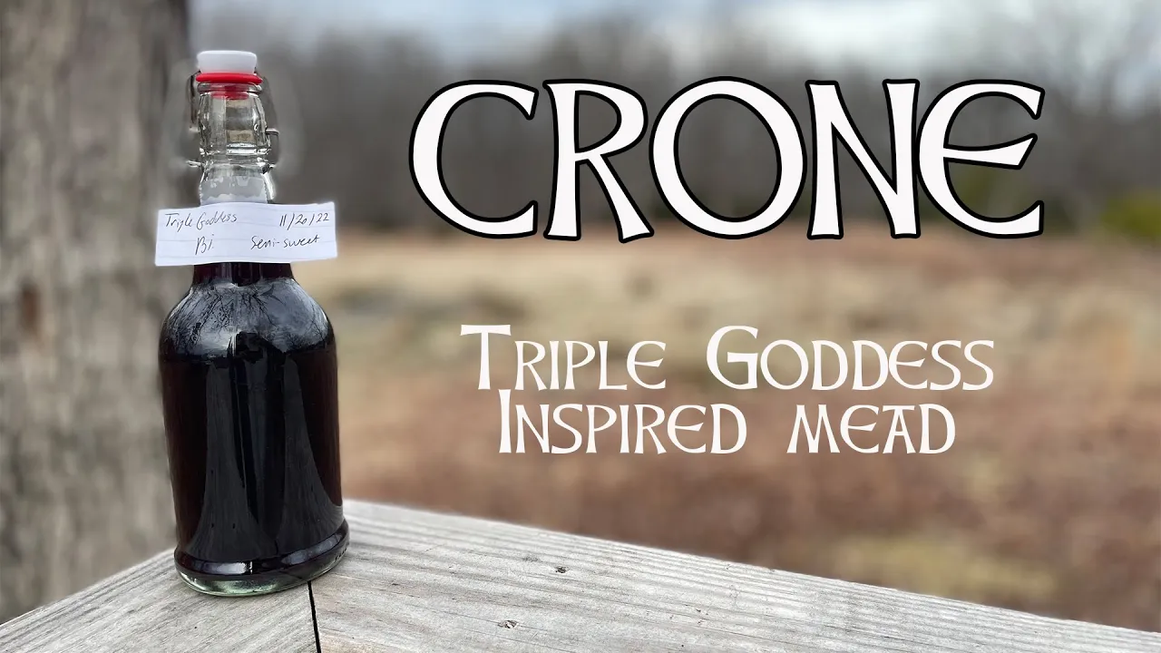Triple Goddess Mead // Red Concord Pomegranate & Maple Syrup