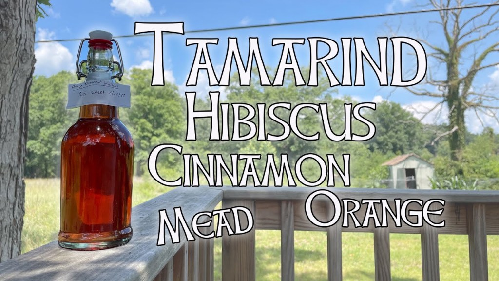 Tamarind Hibiscus Cinnamon Orange&nbsp;Mead